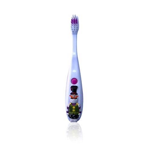 The Super Dentists Kids Toothbrush with Augmented Reality, Soft Bristles, 2 Min Timer, for Children 3+ Years Old (Cavitar)