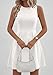 PRETTYGARDEN Cocktail Dresses for Women Summer 2026 Elegant Classy Spring A Line Sleeveless Mini Short Party Dress Pockets (White,Small)