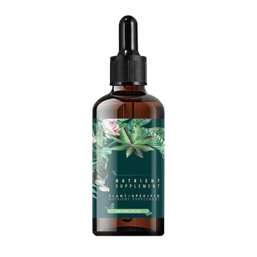 屋内植物用液体肥料 - 植物性食品 | 30ml 水耕栽培液体肥料 | 自然成長栄養素 観葉植物 園芸用品 屋外用 | 植物肥料 屋内