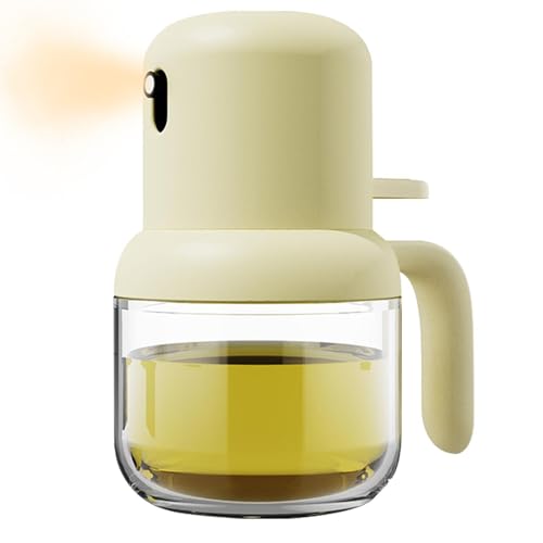 Aceite Mister Botella de spray para cocinar – niebla de aceite para freidora de aire caliente | 280 ml botella dispensador de aceite, pulverizador de aceite, botellas de pulverización rellenables para