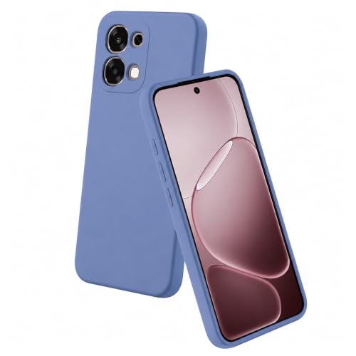 Image of Back Cover Compatible with Vivo T5x 5G /Y51 Pro 5G /iQOO Z11x 5G | Full Camera Protection | Premium Liquid Silicon Case | Flexible Bumper Case for Vivo T5x 5G / Y51 Pro 5G / iQOO Z11x 5G (Blue)