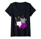 Para asistir a un evento lgbtq en el que se quiera dar a conocer la asexualidad. Para todos los que aman un motivo de Cuddle Cats.