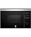 Balay 3CG4172X2 Micro-ondes, électronique, Encastrable sans cadre, 38 cm, 20 l, 5 F, Aqualisis, Ap. latérale gauche, 8 recettes, plateau rotatif 25,5 cm, avec grill, verre noir/acier inoxydable
