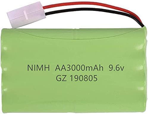 3000mah 9.6v Rechargeable Battery For Rc Cars Trains RC Robots Rc Boat Battery AA 9.6v 3000mah Battery Pack 3P-3p,Jst