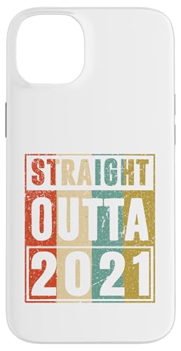 Straight Outta 2021 Classic Birth Of Birthday 2021 Vintage �X�}�z�P�[�X iPhone 14 Plus �p