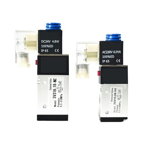 Électrovanne 3 voies normalement ouverte 3V310-10-NO à commutation rapide - 3