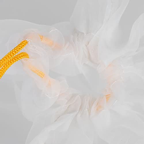 10 Stück Honigfilterbeutel,Lebensmittelqualität 120 Mesh Nylon Gaze Honig Filter Mesh Bag Wiederverwendbar Waschbar Entfernen Wachs und Pollen Verunreinigungen zum Abseihen Filtern Wachs Imkerzucht,