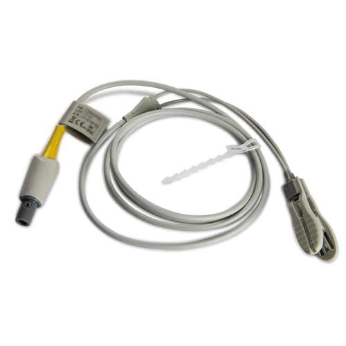 Oxímetro de pulso veterinario de mano para gatos y perros con sonda y cable USB, ideal para uso doméstico y hospitalario