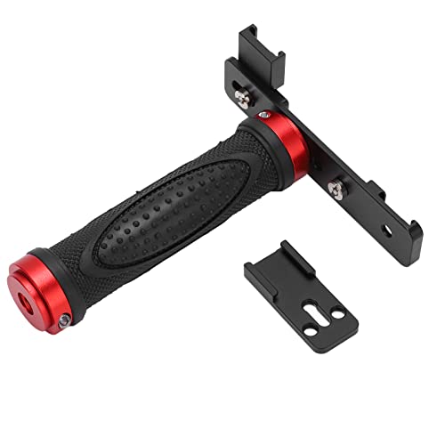 WIHFHGZ Poignée Stabilisateur 1/4 Pouce, Trépied à Main Portable, Support Universel Smartphone et Action Cam - Stabilité Optimale, Extensions Multiples, Idéal Vlogging Plein Air