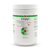 Vetoquinol Viralys L-Lysine Supplement for Cats, 21oz/600g - Cats & Kittens of All Ages - Immune Health - Sneezing, Runny Nose, Squinting, Watery Eyes - Palatable Fish & Poultry Flavored Lysine Powder