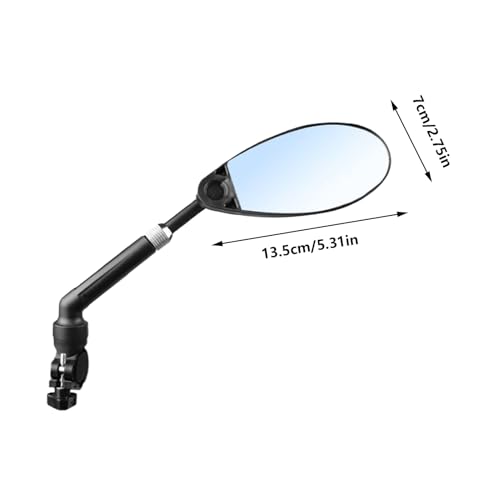 Espejo retrovisor para ciclistas extensible para evitar riesgos en bicicleta 5