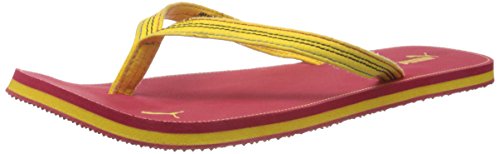 Puma Womens Jade II WNs Ind. High Risk Red and Dandelion Rubber Flip-Flops and House Slippers - 4 UK/India (37 EU) (B00L45PW7Q) Amazon Price History, Amazon Price Tracker