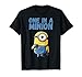 Despicable Me One In A Minion Blue Minion Drawing T-Shirt