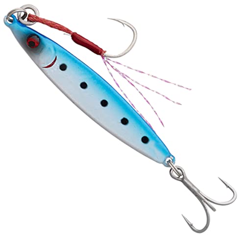 Neptunmaster Set - 5 Flatline TG 4,5cm 15g Pilker + 10 Snaps, Angelset zum Meeresangeln, Meeresköder zum Pilken – Bild 6