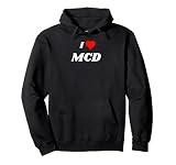 I love MCD - stock ticker gifts Pullover Hoodie