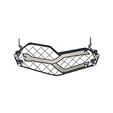 Motorcycle Headlight Protector Cover For B&MW For F750GS For F850GS 2018-2023 2022 Motorcycle Headlight Protector Head Lights Grille Protection Guard Cover Headlight Protector Grille(Grey)