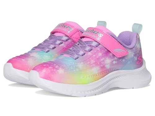Skechers Jumpsters Bambina 2.0, Rosa/multicolore, 3.5 Big Kid