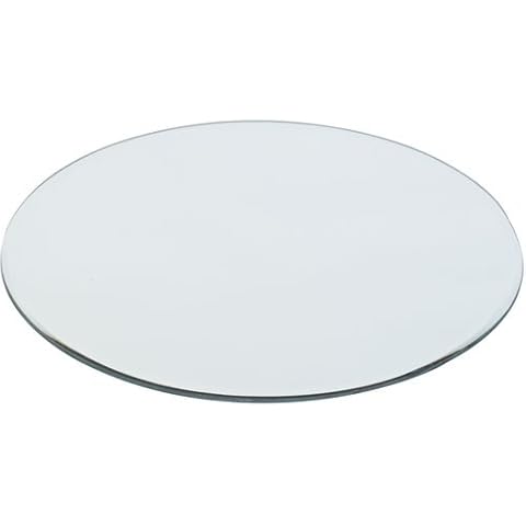 30cm Round Mirror Candle Plate, Box of 12, + Discount Voucher, by White Candle Company by Luxury Wedding Cover