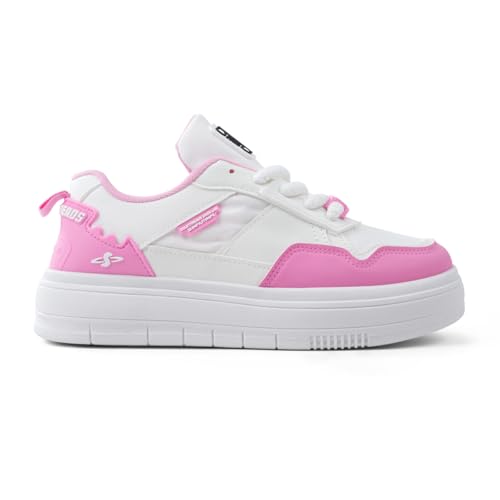 SOLETHREADS BAE Sneakers for Women | Stylish & Fashionable| Comfortable|Walking Shoes| Lightweight Flexible| Skid-Resistant| Everyday |Casual Shoes for Women|Blue|UK 5