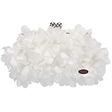Fawziya Floral Cutch Purses For Women Evening Bags And Clutches-White