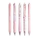 5Pcs Retractable Quick Drying Gel Pen School Stationery Office Supplies for Adult Student Writing Noting Journaling