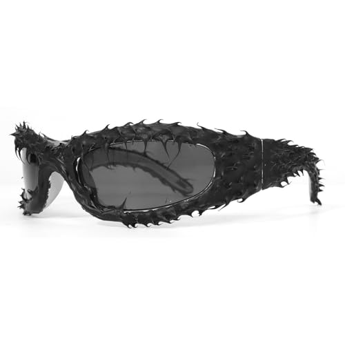 Image of Wrap Around Y2K Sunglasses Men And Women Cool Sunglasses Personalized Street Party sunglasses N45