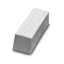 MPOWER Strop Polishing, Sharpening & Cutting Compound, 2.1 Oz Bar. All Purpose White - Fine Finishing Wax