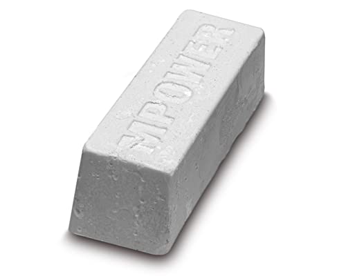 MPOWER Strop Polishing, Sharpening & Cutting Compound, 2.1 Oz Bar. All Purpose White - Fine Finishing Wax