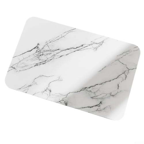 Tapis d'évier en diatomite blanche 40x30 haute performance