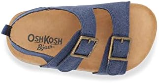 OshKosh B'gosh Boy's Bruno Sandal, Navy, 4 Toddler | Image 4