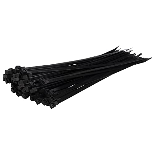紺屋商事(Konya Corporation) 結束バンド 01281310 ケーブルタイ 屋外用 黒 300×幅4.8mm 100本入