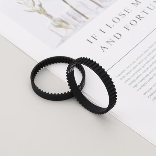 EMSea 4 Stück Staubsauger-Gummi-Antriebsriemen Kompatibel mit Shark NZ801UKT40 NZ801UKT 40 EPH205 Staubsauger-Teile Staubsauger-Zubehör Breite 7 mm Innenumfang ca. 141 mm