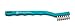 Key Surgical S-2300-50 Toothbrush-Style Cleaning Brush, Soft Stainless Steel Bristles, 7" (Pack of 50)