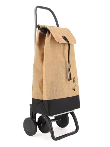 Carro Rolser I-MAX Yute Bi 4 Ruedas - Natural Negro