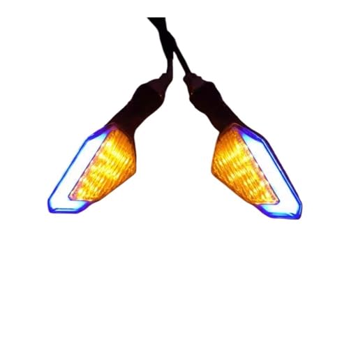 LDWPMFD Motocicleta Giro Luces señal Señal De Giro LED Estroboscópica De 10MM Motocicleta, Indicador Intermitente De 12V, Lámpara Intermitente ABS para Ya&maha Tracer 700 Xmax 160 NMAX