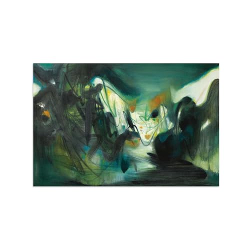 Impression sur toile abstrait moderne 40x60cm pour décoration murale