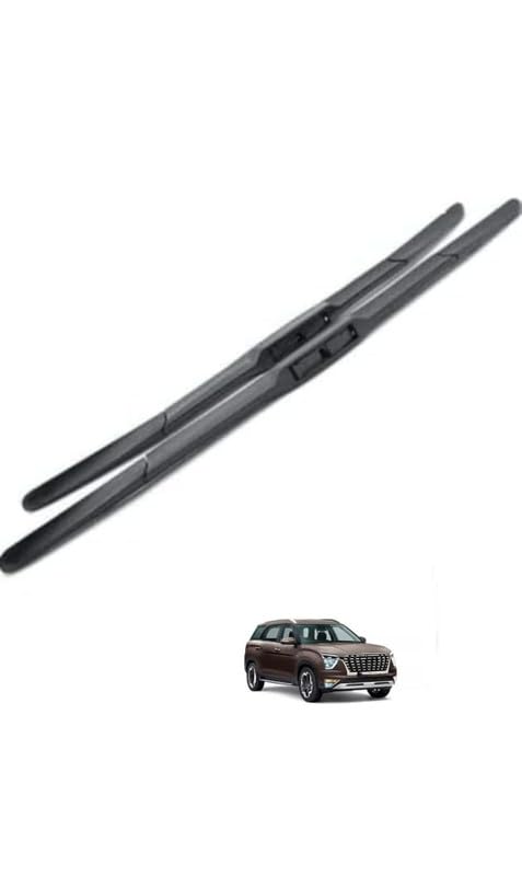 Image of AWB Hybrid Wiper Blades Compatible with Hyundai Alcazar(Pack of 2)