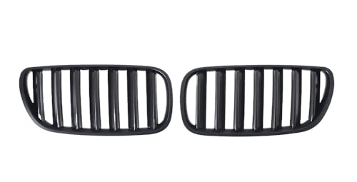 Grilles avant X3 E83 2007-2010 calandres noires brillantes pour capot