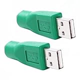 Adaptateur PS/2 vers USB 2X Adaptateur PS/2 vers USB