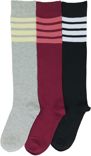 Image of ToBeInStyle Women's Pack of 6 or 12 Knee High Socks