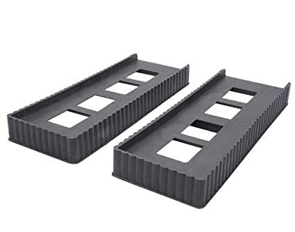 Best Buy Plastic Stand for Almirah Wardrobes,Dressing Tables and Book Racks and Furniture(Grey) - 2 Pieces-image-35