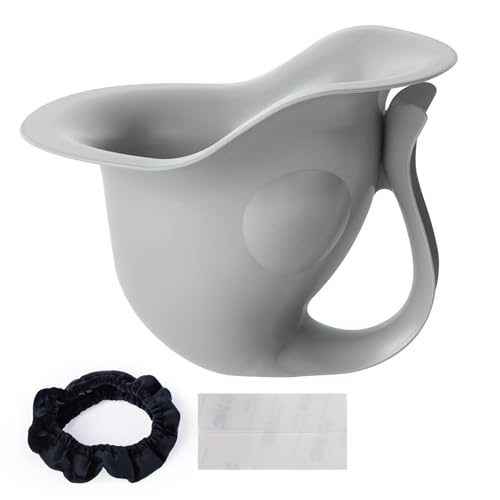 Image of Ihaapsi Newborn Baby Potty- The Diaper-Free Solution for Indoor & Outdoor Elimination Communication; Cute Fish Design (Grey)