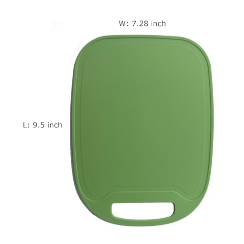 Tabla de cortar de plástico, pack de 5 piezas rectangulares miniatura 2