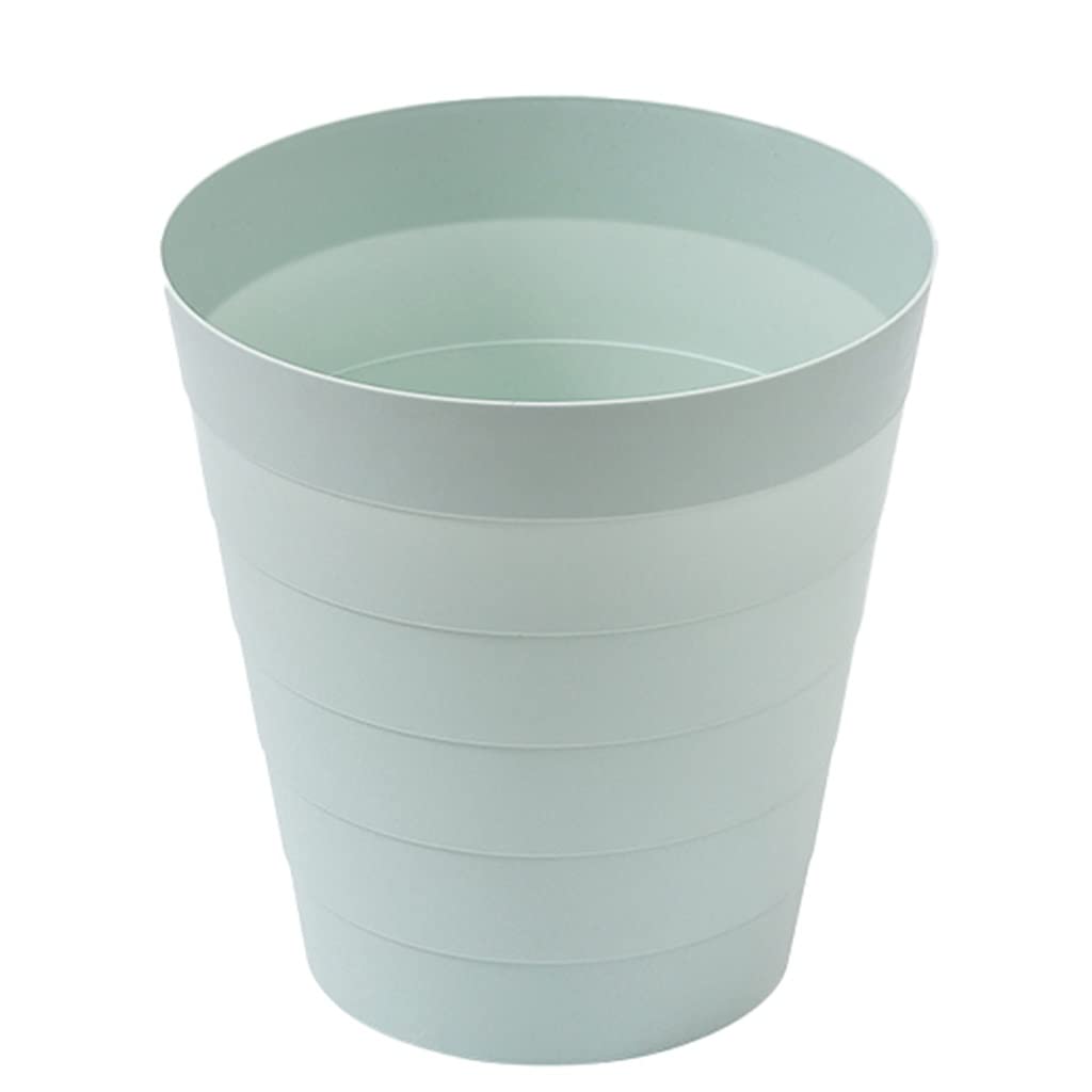 Kosz na Śmieci do Biura, na papier Mały śmieci może trwałe kosz na łazienkę, sypialnię, biuro i więcej, 6l, 9l Kosz na Kosmetyki(Grün,9l)