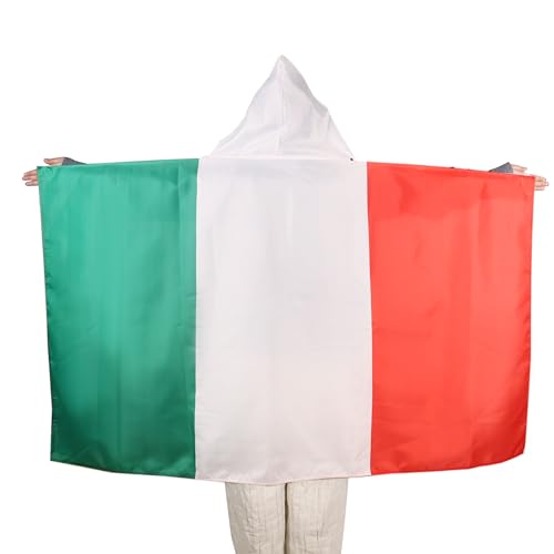 Image of AZ FLAG Italy BODY Flag 3' x 5' - Italian CAPE FAN flags 90 x 150 cm - Banner 3x5 ft