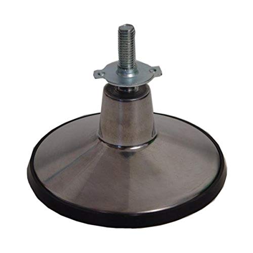 Sterling Gaming 6-1/4-Inch Chrome Leg Levelers (Set of Four)