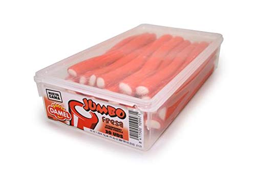 Damel Jumbo Sticks Fraise - 30 pièces