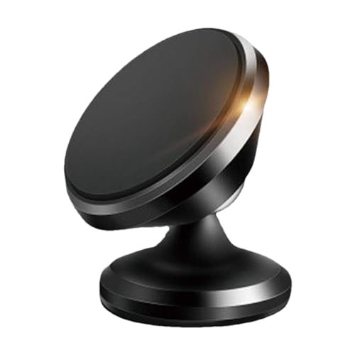 EsEico Magnetic Phone Holder for Car Dashboard, Phone Holder Fit Curved Flexible Rotation, Foldable Design Dash Car Mount Fits All Cell Phone, Dash Car Mount Fits All Cell Phone