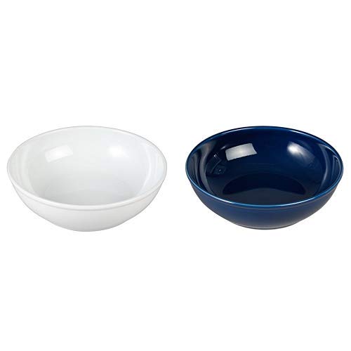【セット買い】波佐見焼 「 コモン 」 ボウル 18cm ホワイト & ネイビー