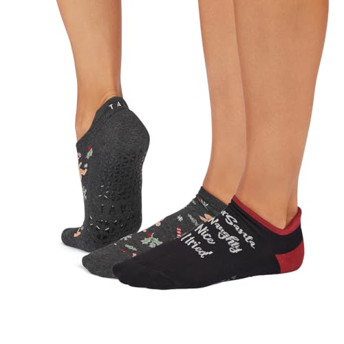 Image of TAVI Savvy Grip Socks - Pilates Socks for Women with Non-Slip Grips, Heel Tab and Arch Support, Wear for Yoga, Barre, Dance